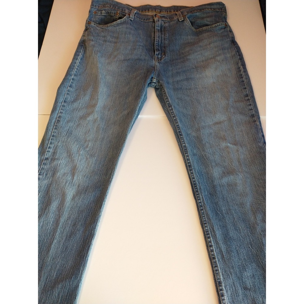 Levis 527‎ Jeans 36x32 Blue Low Rise Bootcut Denim Cowboy Western Work Pants Y2K